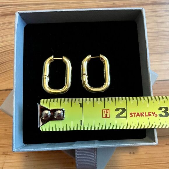 Miramira New York Lexington oval hoops. NWOT. - Picture 9 of 12